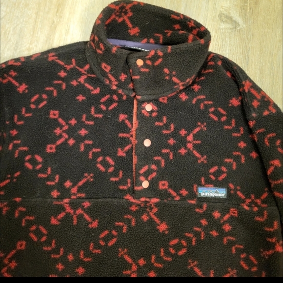 Patagonia 1994 Synchilla Fleece Made in USA 🇺🇸 Sno Condor Size Small - Picture 5 of 9